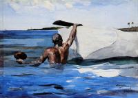 Homer, Winslow - The Spong Diver